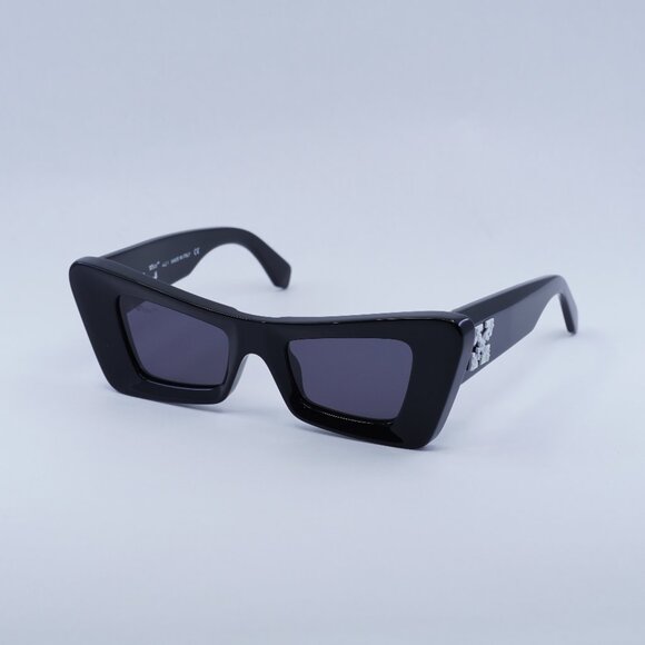 Off-White OERI027 ACCRA 1007 Sunglasses - Black Frame, Grey Lenses main image 10